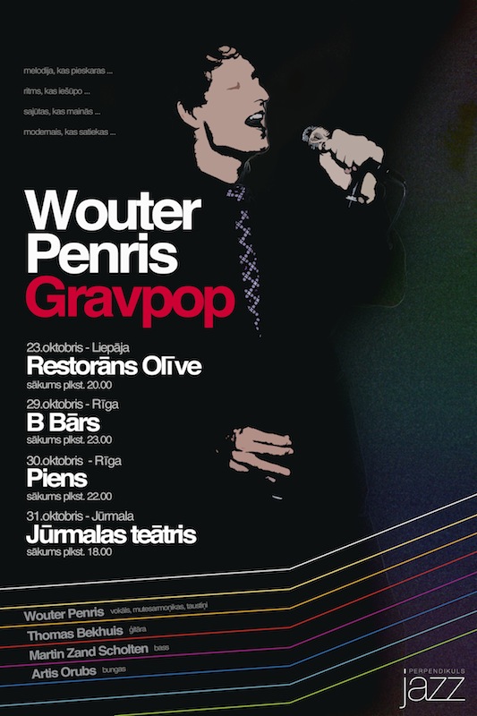 Wouter Pneris Gravpop koncerti Latvijā